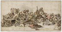 P 077
<br/>
Boerenfeest
<br/>
<em>Ostade, Adriaen van</em>
